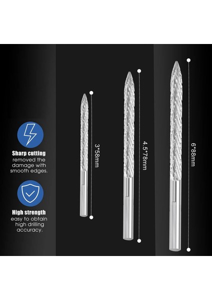 9 Paket Lastik Bit Çok Boyutlar Lastik Onarımı Karbür Güncellik Büyük Bıt Lastik Yamaları Tapa Kesiciler Tel Kesici Rayba Matkap (Yurt Dışından) fırsatları