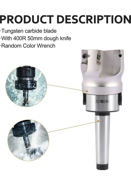 Mt2 M10 ve 50MM Yüz Uç Değirmen Kesici+10 Pcs APMT1604 Karbür Ekleme Anahtarı Cnc (Yurt Dışından) modelleri