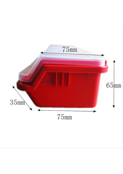 4 Adet Vidalı Organizatörler ve Kilitli Depolama Kutuları Plastik Donanım Organizatör Kutusu Bölmeli Cıvata Organizatör Mavisi (Yurt Dışından) fırsatları