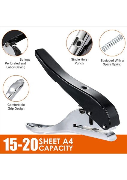 2x Delik Yumruk 1/4 Inç-6mm Tek Delik Delin Punch Ağır Hizmet Deli Punch Single Taşınabilir Elde Taşınabilir Uzun Delik Deliği Punch (Yurt Dışından) fırsatları