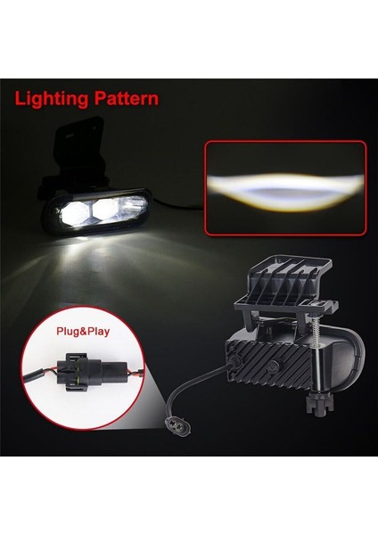 1 Çift Yüksek Yoğunluklu Siyah LED Ön Sis Farları Chevrolet Için Silverado 99-02 Tahoe 00-06 Retrofit Farlar (Yurt Dışından) indirimleri