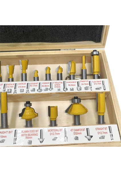 8mm 24 Adet Set Ahşap Işleme Freze Kesici Seti Kırpma Makinesi Kafası Ağaç Işleme Freze Kesici (Yurt Dışından) modelleri