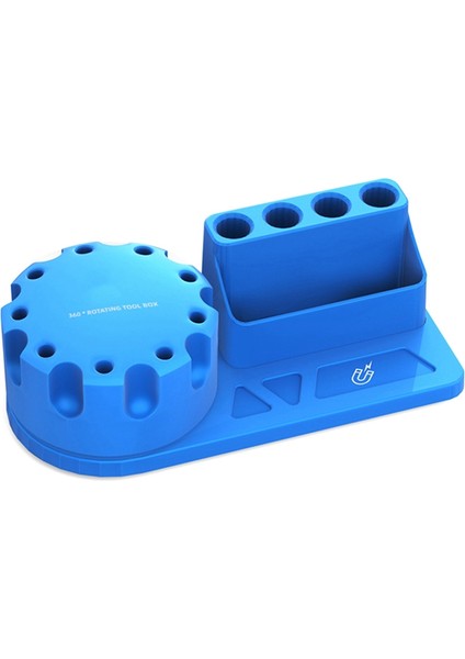 Cep Telefonu Onarım Tornavida Depolama Rafı Dönen Parçalar Kutusu Manyetik Araç Kutusu 360 Derek Dönen Depolama Rafı (Yurt Dışından)