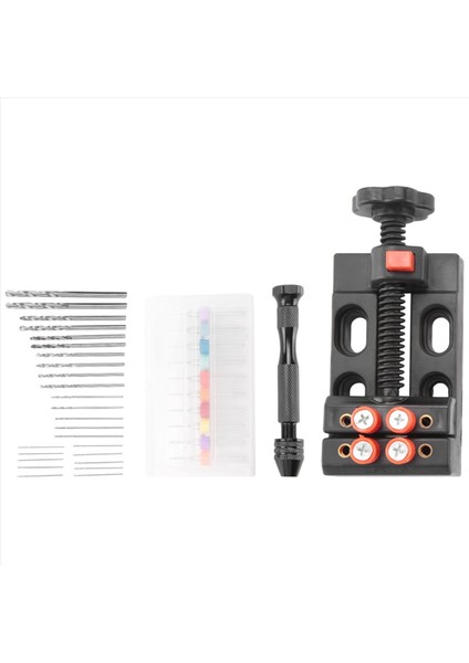 37PCS Twist Matkap Bitleri Set Pim Vise Ahşap El Matkap Model Reçine Mücevherleri Için Metal Için Ceviz Balmumu Matkap Bitleri Metal (Yurt Dışından)