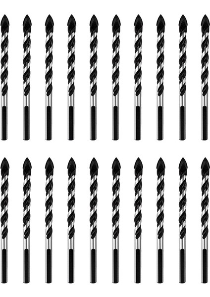 Çok Amaçlı Matkap Bitleri Fayans Cam Beton Tuğlada Sondaj Için 30 Parçalı 6mm Çok Malzemeli Matkap Ucu Seti (Yurt Dışından)