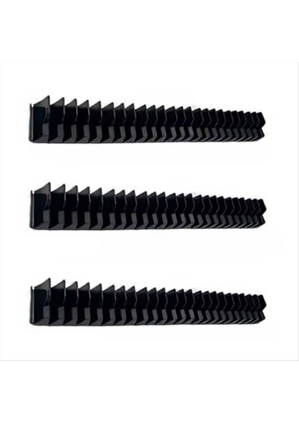 3pcs Manyetik Anahtar Organizatörü Takım Taşınabilir Takım Depolama Raf Anahtar Tutucu Takım Çekmece Depolama Siyah (Yurt Dışından)