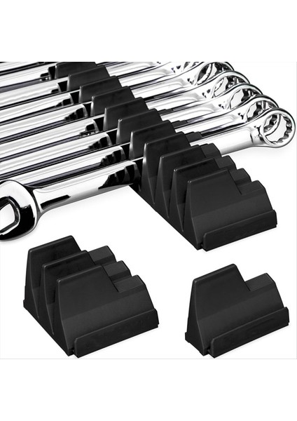 3pcs Manyetik Anahtar Organizatörü Takım Taşınabilir Takım Depolama Raf Anahtar Tutucu Takım Çekmece Depolama Siyah (Yurt Dışından) fiyatları