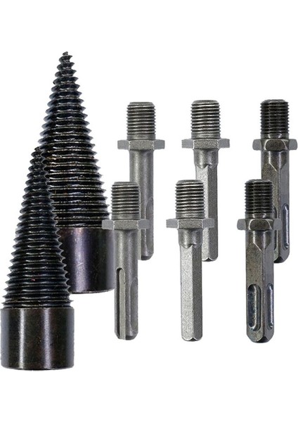 Bölünmüş Matkap Ucu Easysplit Matkap Ucu Kolay Bölünmüş Matkap Ucu Ahşap Günlük Matkap Ucu Çelik Odun Ayırıcı (32/42MM) (Yurt Dışından)