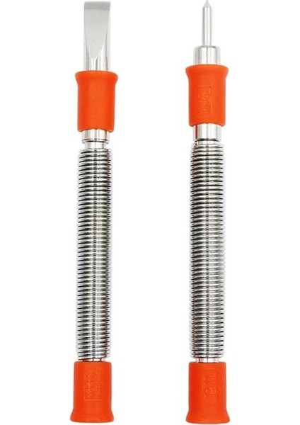 2pcs Yay Aracı Seti 5/16 Inç Keski ve 1/8 Inç Merkez Yumruk Seti Odun Için Yaylı Perçin Çıkarma Seti (Yurt Dışından)