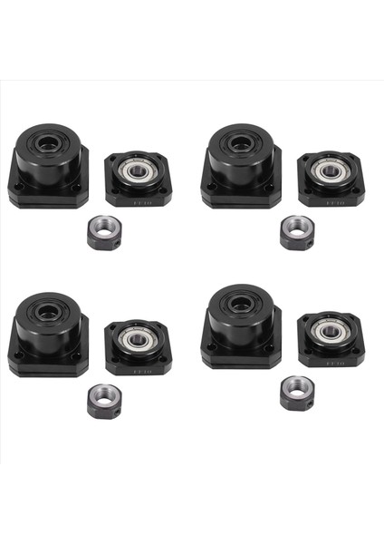 4 Pcs FK10 Sabit Yan +4 Pcs FF10 SFU1204 Için Yüzen Yan (Yurt Dışından)