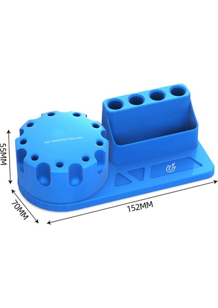 Cep Telefonu Onarım Tornavida Depolama Rafı Dönen Parçalar Kutusu Manyetik Araç Kutusu 360 Derek Dönen Depolama Rafı (Yurt Dışından) modelleri