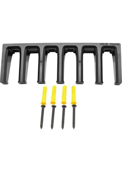 Pmag Duvar Montaj Kiti 6 Yüzey Duvar Montajı Standart Depolama Rafı Ekran Rafı Ev Güvenli Kabine (Yurt Dışından)