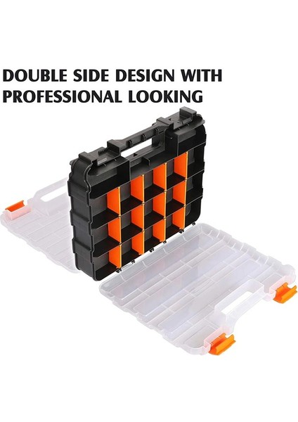 Darbe Dirençli Polimer ve Çıkarılabilir Plastik Bölücüler Depolama ve Taşıma ile 34 Bölmeli Çift Taraflı Organizatör (Yurt Dışından) modelleri