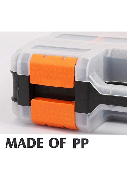 Darbe Dirençli Polimer ve Çıkarılabilir Plastik Bölücüler Depolama ve Taşıma ile 34 Bölmeli Çift Taraflı Organizatör (Yurt Dışından) fırsatları