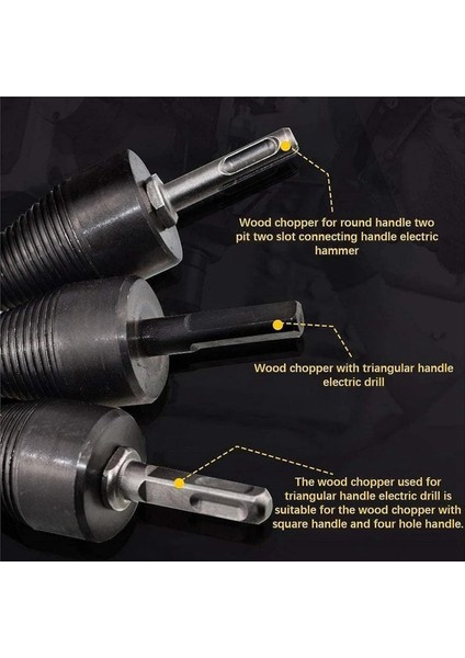 Easysplit Matkap Bit Kolay Bölünmüş Matkap Bit Ağır Hizmetli Koni Matkap Bit Yakacak Odun Matkap Bitliği Ahşap Ayrıştırıcı 32/42/45MM (Yurt Dışından) fiyatları