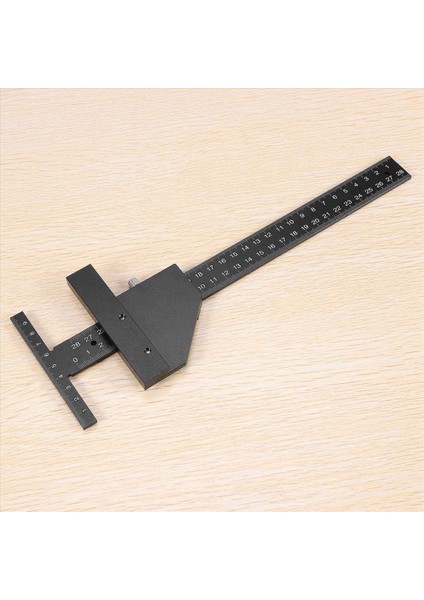 3x Çok Ölçer Ahşap Işleme Çok Fonksiyonlu Cetvel Angle Cetvel Ağaç Işleme Araçları (Yurt Dışından) fırsatları