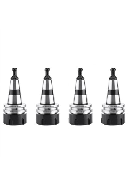 4x Denge Chuck ISO30 ER32 50L Denge Tutma Torna Chuck G2 5 30000RPM Cnc Alet Tutucu Paslanmaz Çelik (Yurt Dışından)