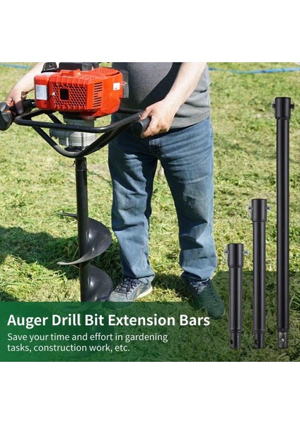 3 Adet Burgu Uzatma Matkap Bitleri 3/4in Şaft Toprak Burgu Matkap Ucu Uzantısı Bahçe Spiral Deliği Matkap Ucu Uzatma Çubuğu (Yurt Dışından) fırsatları