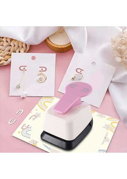 2x Delik Yumruk Küpe Deliği Yumruk Küpe Kartı Yumruk Küpe Yumruk Kartı Aracı Kartlar Için Küpe Deliği Puncher (Yurt Dışından) indirimleri