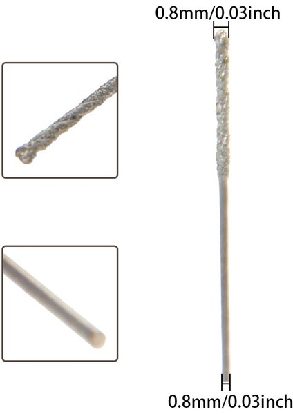 20PCS 0 8mm Elmas Kaplamalı Uçlu Uç Bükülme Cam Takı Taş Tile (Yurt Dışından) indirimleri