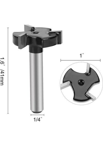 Cnc Spoilboard Yüzey Yönlendirici Bitleri 1/4 Inç ve 1/2inch Tutamak 1 Inin ve 2in Kesme Çapı Levha Düzleştirici Yönlendirici Biti (Yurt Dışından) fiyatları