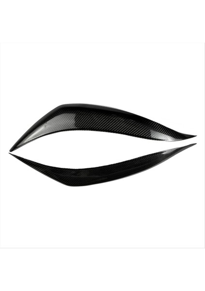 Araba Gerçek Karbon Fiber Ön Far Kapağı Kafası Işık Lambası Göz Kapağı Kaş Kaplama Toyota Corolla 2011-2013 (Yurt Dışından) indirimleri