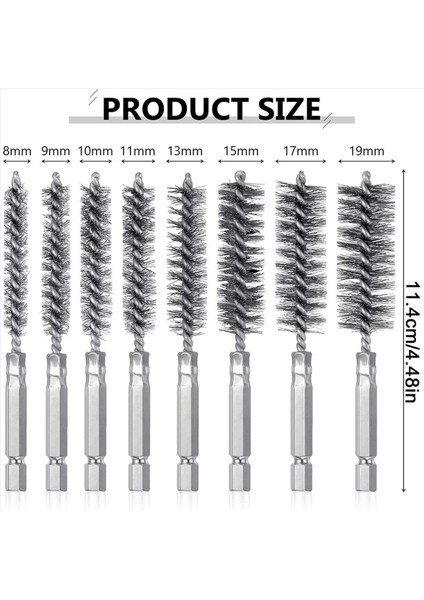 16PCS Tel Fırça Matkap Ucu Seti 1/4 Inç Altıgen Şan Çelik Tel Bükme Fırçası Delme Perküsyonu Için Uygun (Yurt Dışından) fırsatları
