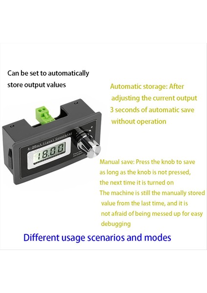 2 Pack 4-20MA Akım Döngü Sinyal Jeneratörü 0 01 Hassas Iki Telli Plc Enstrümanı (Yurt Dışından) fırsatları