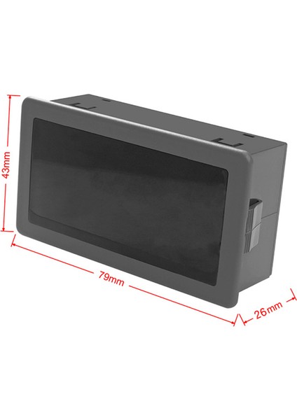 4 Dijital LED Mavi Takometre Rpm Hız Ölçer+Salon Yakınlık Anahtarı Sensörü Npn (Yurt Dışından) fırsatları