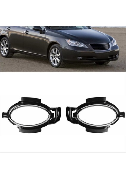 Ön Sis Lambası Braket Sis Lambası Çerçeve Dekoratif Kapak 52125-33070 52126-33070 Lexus ES350 GSV40 2006-2009 (Yurt Dışından) indirimleri