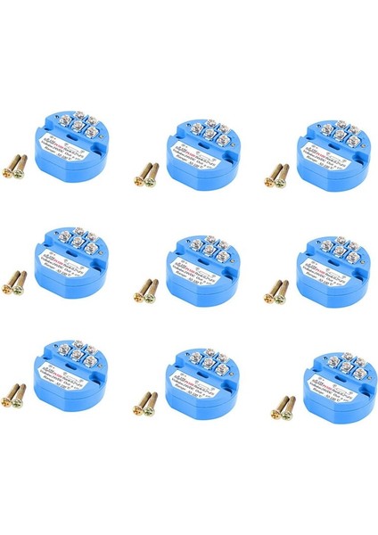 10PCS Rtd PT100 Sıcaklık Verici DC24V Eksi 50 - 100 Derece Çıktı 0-10V (Yurt Dışından)