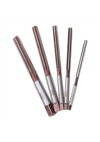 5pcs Flütler El Raybaları Set H8 Kesici Düz Sapı El Raybaları 4MM/5MM/6MM/8MM/10MM Set (Yurt Dışından) fiyatları