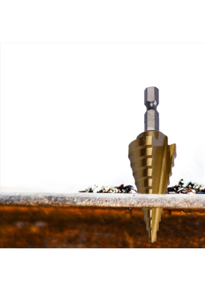 4pcs 4-22MM Hss 4241 Hex Titanyum Koni Matkap Bit Delik Kesici Sac Metal Için (Yurt Dışından) indirimleri