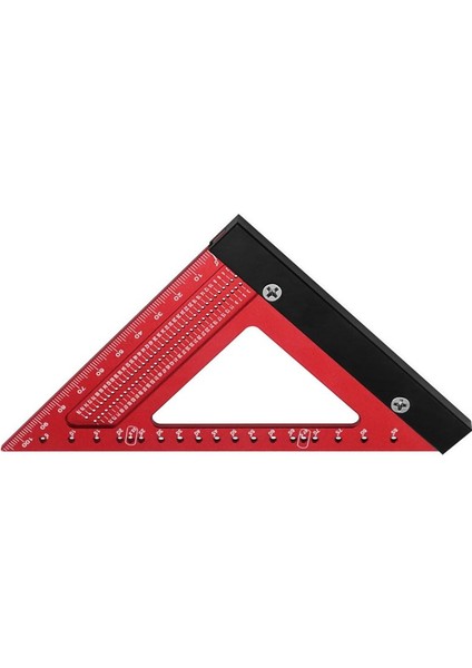 Alüminyum Alaşım Ahşap Işleme Üçgen Cetvel Marangoz Kare Delik Konumlandırma Ölçüm Cetveli Ağaç Işleme Araçları (Yurt Dışından) fiyatları