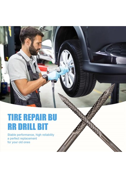 2pcs Lastik Biti 4 5/6mm Lastik Onarım Karbür Çapak Matkap Ucu Lastik Yamaları Fiş Kesiciler Tel Kesici Rayba Matkap (Yurt Dışından) fırsatları