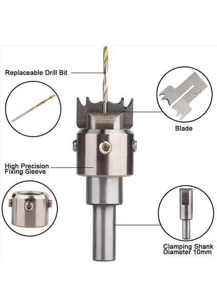 60 Pcs Halka Matkap Bit Seti 16-21 mm Bıçaklar Ahşap Halka Matkap Bit Ahşap Yüzük Maker Çelik Ahşap Boncuk Matkap Bit (Yurt Dışından) fiyatları