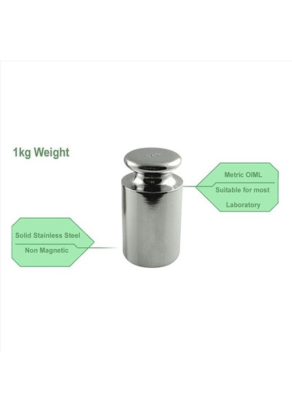 Aws Dijital Ölçek Karbon Çeliği Krom Kaplama 1000G (1kg Wgt) Için 5x Kalibrasyon Ağırlığı (Yurt Dışından) fırsatları