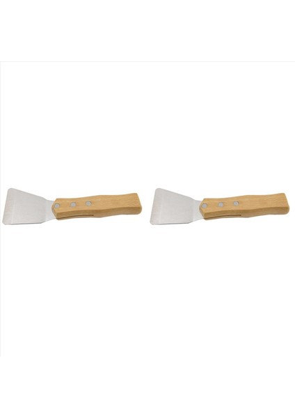 2pcs Tavan Kurulum Spatula Kepçe Ahşap Sergi Stretch Tavan Film Kürek Aksesuarları Kaynak Zıpkın Büyük (Yurt Dışından)