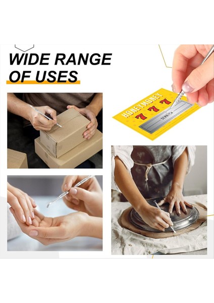 3 Pcs Metal Piyango Bilet Scratcher Saklama Kutusu Piyango Bilet Halkaç Aracı Yetişkinler Için Piyango Bilet Sahipleri (Yurt Dışından) fırsatları