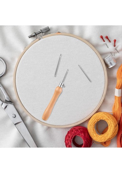 5 Adet Yumruk Iğne Aleti Yumruk Iğne Kiti Metal Yumruk Iğne Punch Iğne Iplik Yumruk Iğne Seti 2 5/3 5/5mm (Yurt Dışından) fiyatları