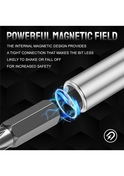 20PCS Manyetik Uzantı Soket Matkap Bit 1/4 Inç Hex Shank Hızlı Serbest Bırakma Matkap Bit Genişletici Adaptör (Yurt Dışından) fırsatları