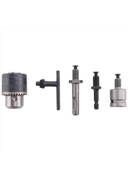 5pcs 1 5-10MM 3/8-24F Matkap Monking Set Matkap Adaptörü Değiştirilen Etki Anahtarı Eleetrik Matkap Matkap Takım Kitleri (Yurt Dışından) fiyatları