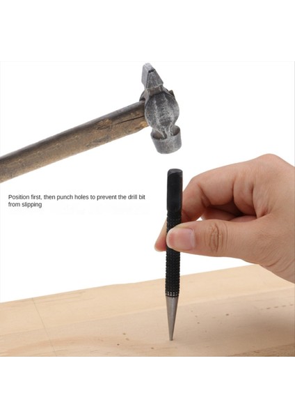 3pc Center Punch Konumlandırma Punch Drilling Fixer Siyah Silindirik Tırnak Yumruk Pimi Alet Aksesuarları 1 5mm/2mm/3mm (Yurt Dışından) modelleri