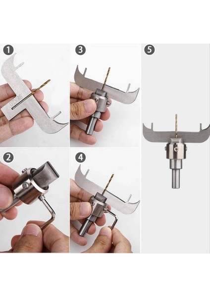 Freze Kesici Set Ahşap Işleme Bileklik Dairesel Bıçak Diy Ahşap Sondaj Aracı Cnc Takım Tezgahları Için Uygundur (Yurt Dışından) fırsatları