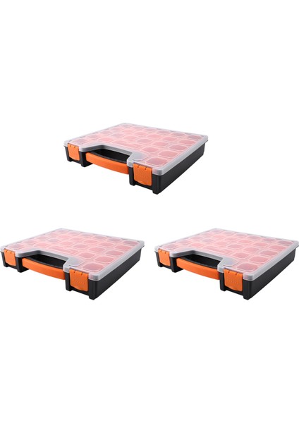 3x BF-312 Lastic Donanım Aracı Depolama Kılıfı Spanner Sigar Parçaları Donanım Organizatör Kutusu (Yurt Dışından)