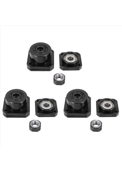 3 Pcs FK10 Sabit Yan +3 Pcs FF10 SFU1204 Için Yüzen Yan (Yurt Dışından)