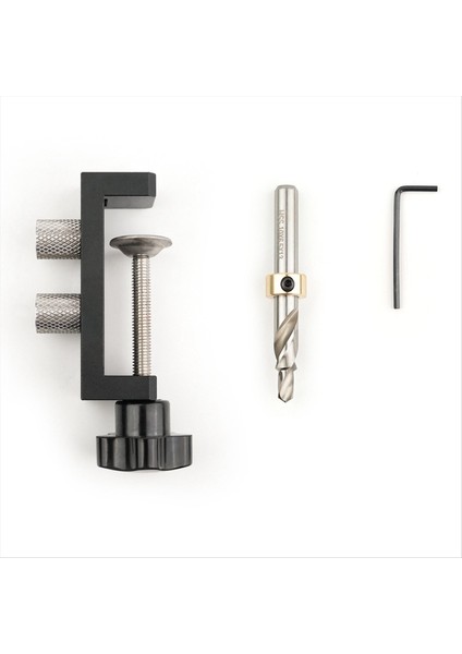 Ganwei Alüminyum Alaşım Deliği Delme Asistanı Dıy Counterk Açık Delik Hızlı Bağlantı Araçları Ahşap Işleme Kelepçesi Sabitleme Puncher (Yurt Dışından)