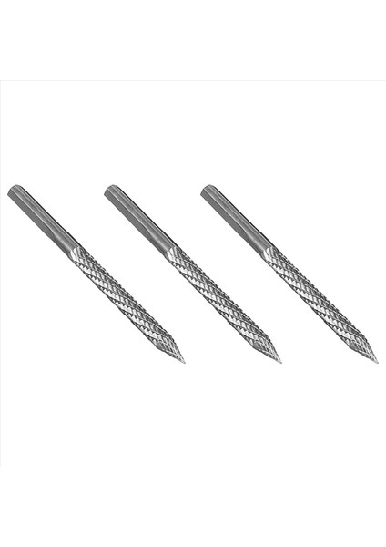 3x 1/4in 6mm Yüksek Karbür Çelik Börek Bitleri Lastik Raybalar Karbür Kesiciler Döner Dosyalar Tel Kesici Lastik Onarım Aracı (Yurt Dışından)