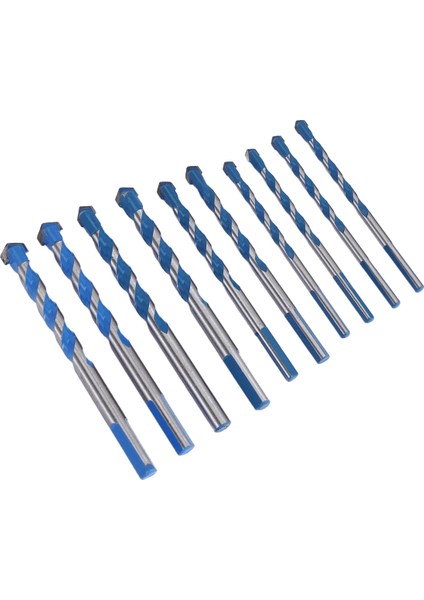 10PCS Tungsten Karbür Duvar Matkap Bit Seti Metal Çelik Porselen Seramik Tile Beton Tuğla Plastik Ahşap (6 8 10 12MM) (Yurt Dışından) fiyatları