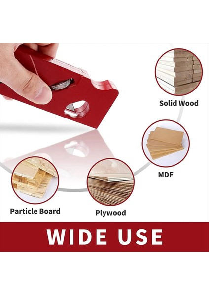 Ahşap Pah Pullama Planer Seti Ahşap Işleme Dıy Paplama Aracı Planer Yardımcı Bulucu ve Saplı (Yurt Dışından) fiyatları